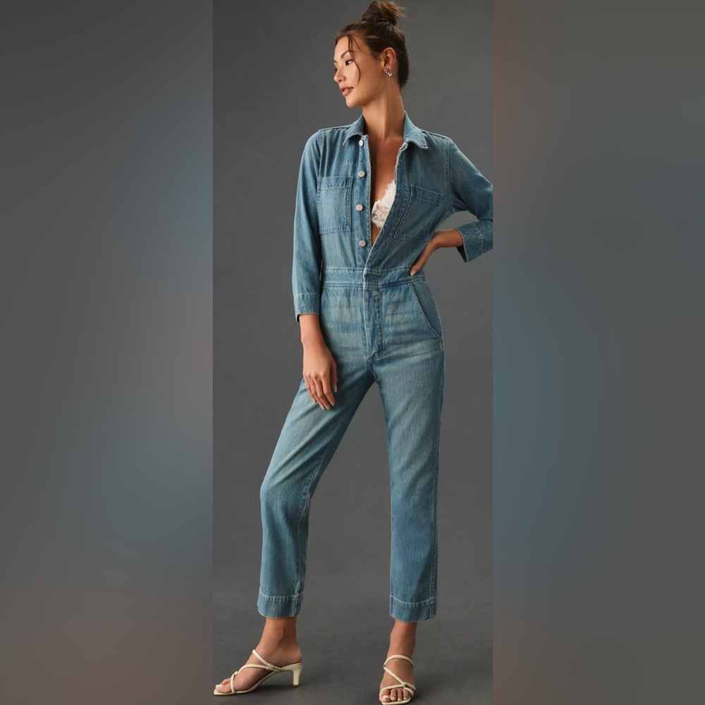 AMO denim jumpsuit. Very hard to find and in pristine condition